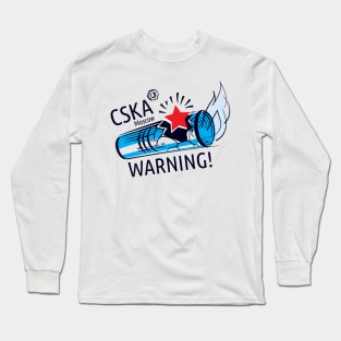 CSKA WARNING (white edition) Long Sleeve T-Shirt